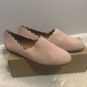 NWT lucky brand blush flats
